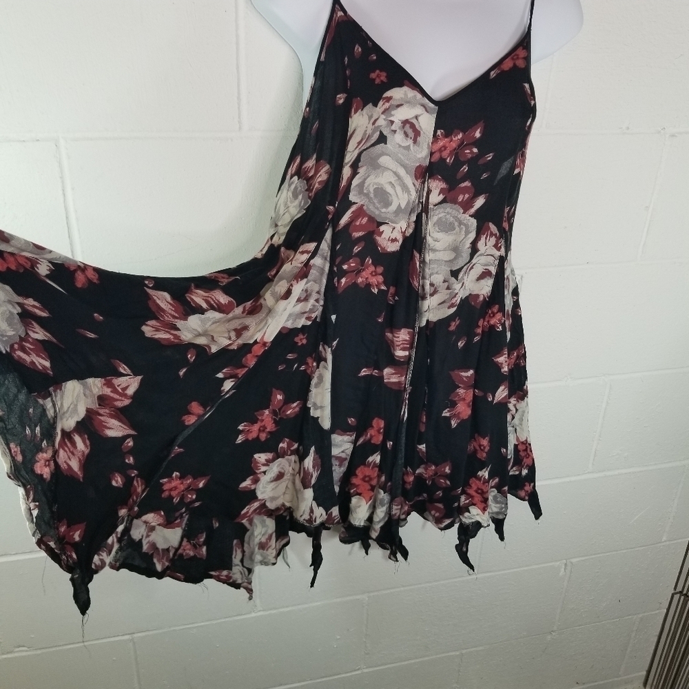 Free People Alyson floral trapeze swingy slip dress - Picture 6 of 9